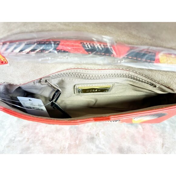 J.Crew Multicolor Hibiscus Print Crossbody Clutch Purse Bag - NWT - Picture 10 of 10